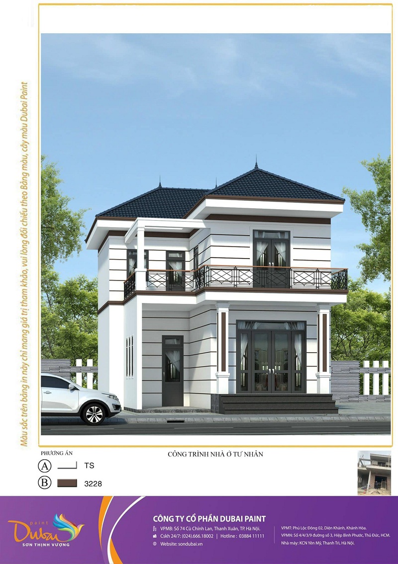 Công trình nhà Lập Thạch Thất Hà Nội 